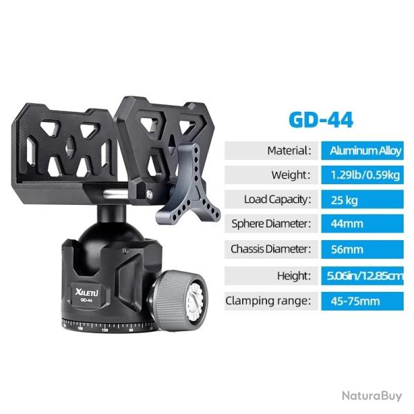 Selle Tir Rotule Cadre Aluminium Support Fusil Chasse Tr�pieds Plein Air