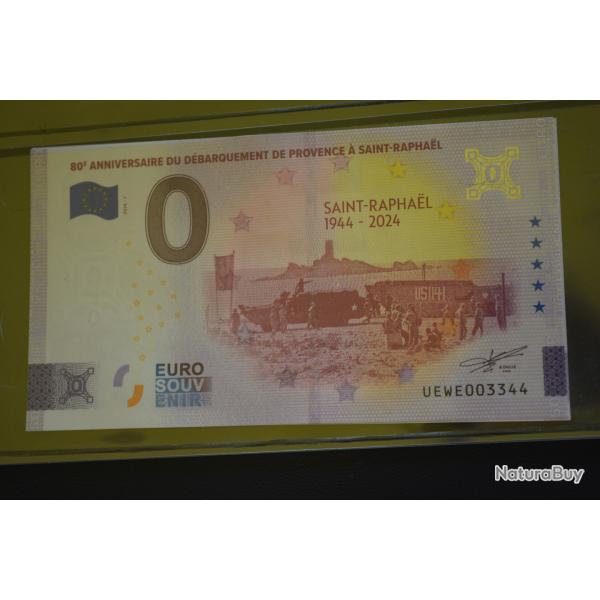 billet touristique 80e anniversaire du d�barquement de provence St Rapha�l