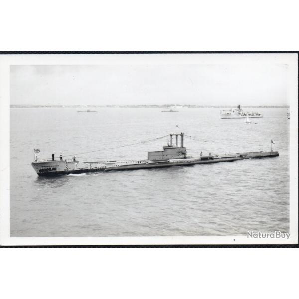 CPA - PHOTO -  Marine Guerre - SOUS MARIN H.M.S. ALACIC N� 3991