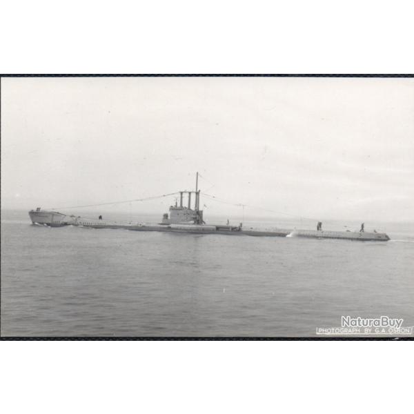 CPA - PHOTO -  Marine Guerre - SOUS MARIN Ach�ron (Q150) N� 3841