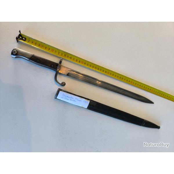 Ba�onnette mauser 1908