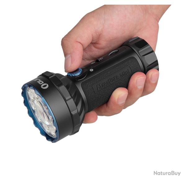 Olight Marauder Mini - Lampe Torche Puissante Rechargeable 7000 Lumens BLACK