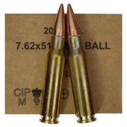 Cartouches GGG Cal : 308WIN FMJ 147gr X20