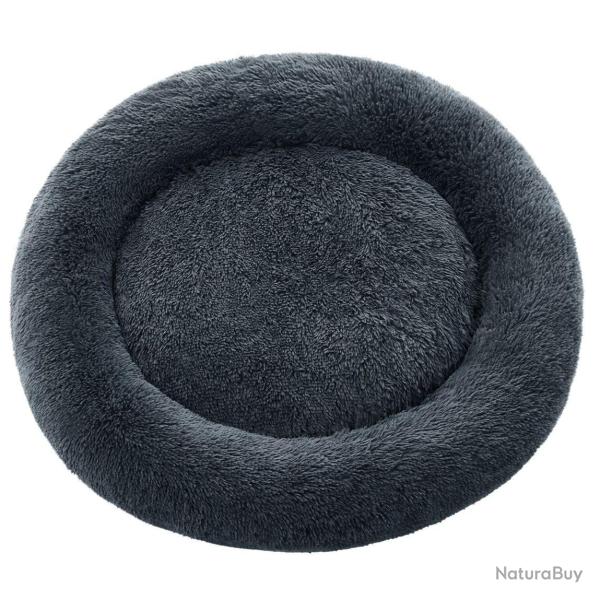 Panier pour chien lit ronde en forme de beignet canap� coussin central amovible et lavable tissu pe