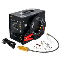 Compresseur PCP 300 bars Haute pression portatif 220 V / 12 V avec arr&ecirc;t automatique