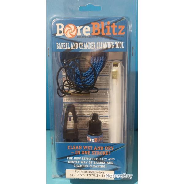Bore Blitz : OUTIL DE NETTOYAGE DU CANON ET DE LA CHAMBRE pour cal. 177" / 4.5 mm