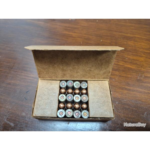 boite 45 acp ww2 avec 20 munitions neutra de 1943 pour colt 1911 A1, Thompson, M3 Grease gun