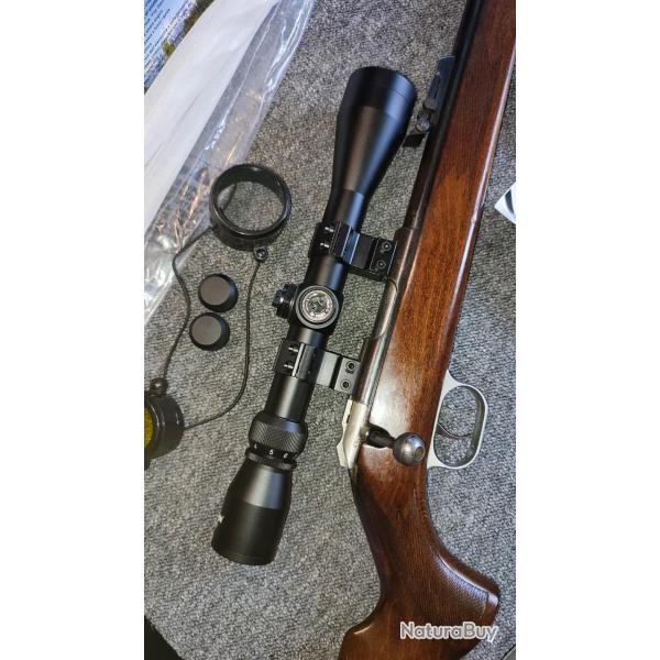 NEUF! lunette BESTSIGHT 3-9X40 tout en aluminium noir + colliers 11mm disponible immdiatement