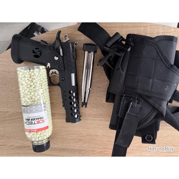 HX2502 Competition Full mtal Noir ARMORER WORKS Gaz