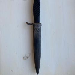Couteau poignard de tranch&eacute;es allemand 14/18 ww1