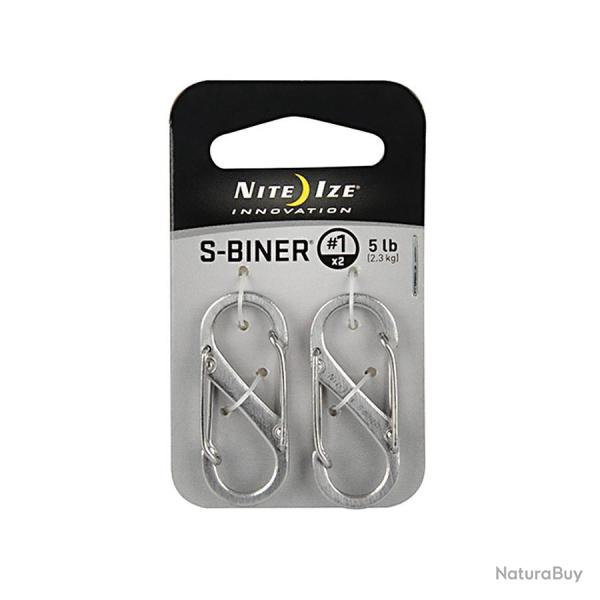 S-Biner N1 Inox par 2 - Nite Ize