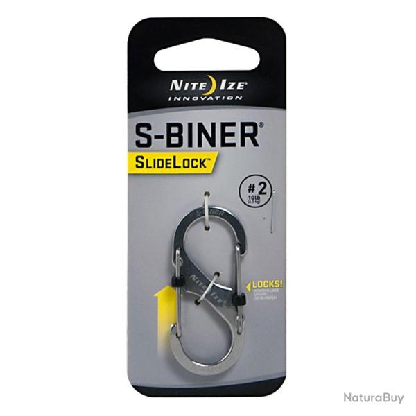 S-Biner SlideLock N2 Inox - Nite Ize