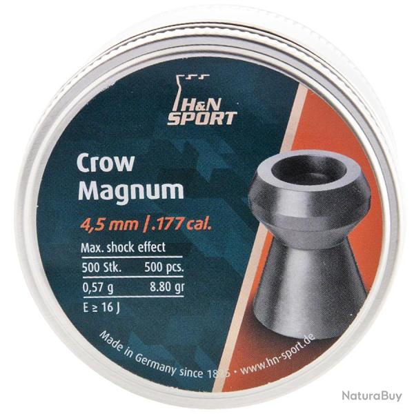 Plomb 4.5 Crow Magnum / 0.57g Boite de 500 pcs -H&N