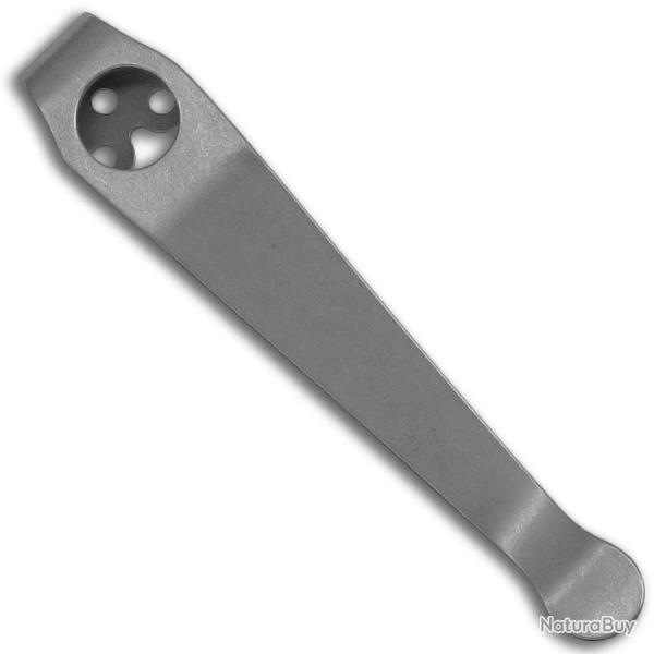 Deep Carry Pocket Clip Titane SW ( Long ) - Spyderco - Lynch Northwest