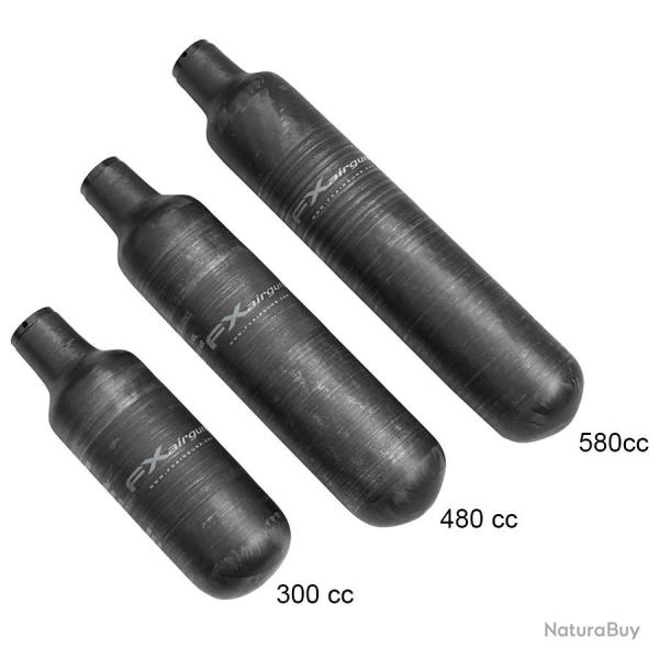 Bouteille Fibre de Carbone -FX AIRGUNS 480 cc