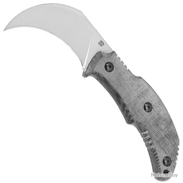 Primal Stonewash Black Micarta - Bastinelli Cr�ations