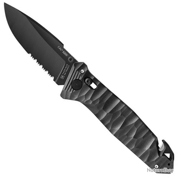CAC S200 Couteau pliant de l'Arm�e Fran�aise - TB Outdoor Mixte Noir