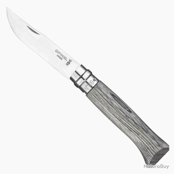 N�08 Bouleau Lamell� Gris - OPINEL