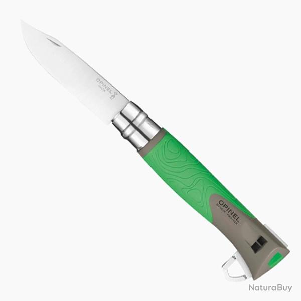 N�12 Explore Tire Tique Vert - OPINEL