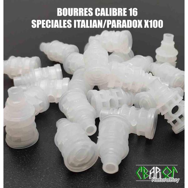 Bourres calibre 16 Speciales Balles Italian/Paradox x100 - Svarog