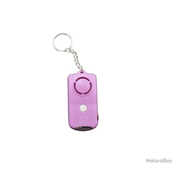 Alarme Personnelle Porte-cl� - PIRANHA Rose
