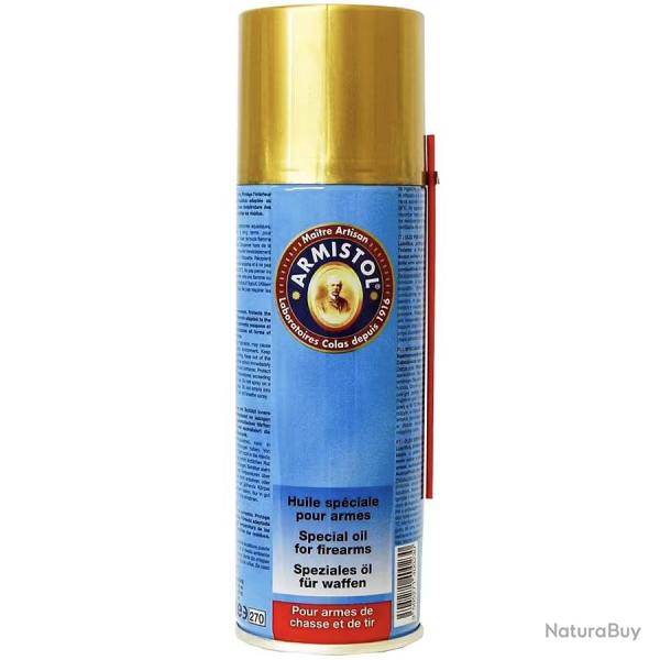 Huile pour armes arosol 200 ml - Armistol