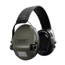 Casque Electronique Sordin SUPREME PRO Vert Serre-T&ecirc;te