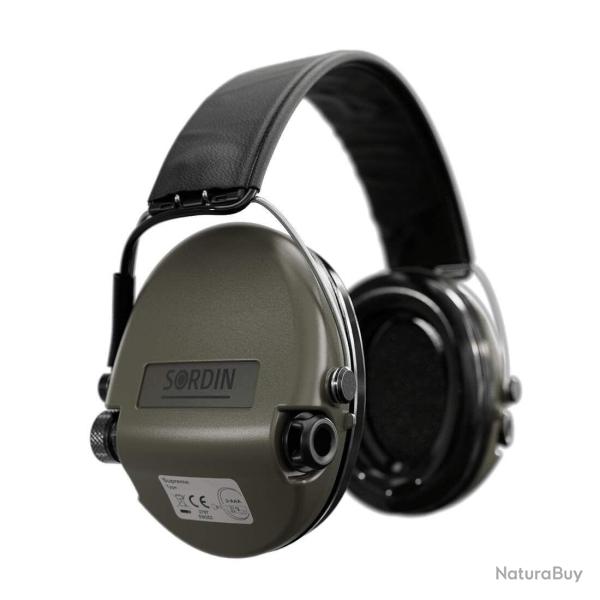 Casque Electronique Sordin SUPREME PRO Vert Serre-T�te