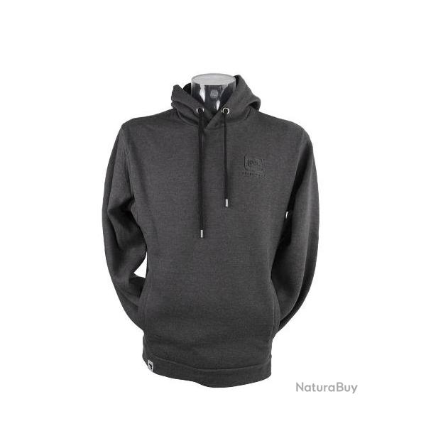 SWEAT A CAPUCHE GLOCK PERFECTION GRIS