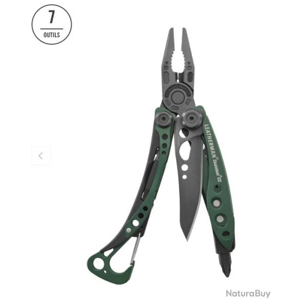 Pince Multifonctions - Skeletool CX OD Green- Leatherman