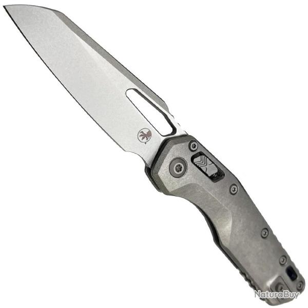 MSI Ram-Lok Marfione Select Stonewash Titanium Blue Backspacer - Microtech Knives