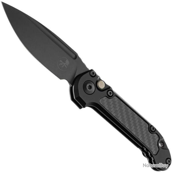 LUDT S/E Gen III DLC Carbon Fiber Inlay Signature Series - Microtech Knives