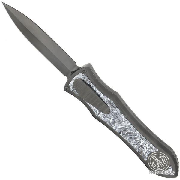 Deadlock Model C Dark Matter Polar Fat Carbon Inlay - Hawk Knife Designs