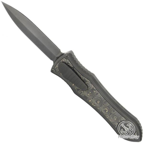 Deadlock Model C Gold Camo Fat Carbon Inlay - Hawk Knife Designs