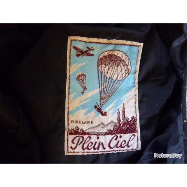 b�ret noir "plein ciel" taille 50 �quipement militaire coiffe utilis�