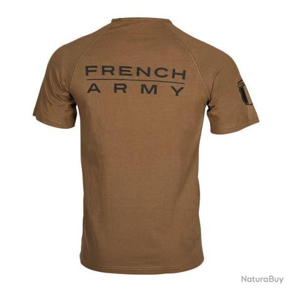 T shirt French Army coton COYOTE