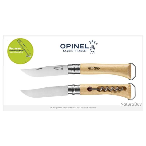 Opinel Tire Bouchon avec d�capsuleur N � 10
