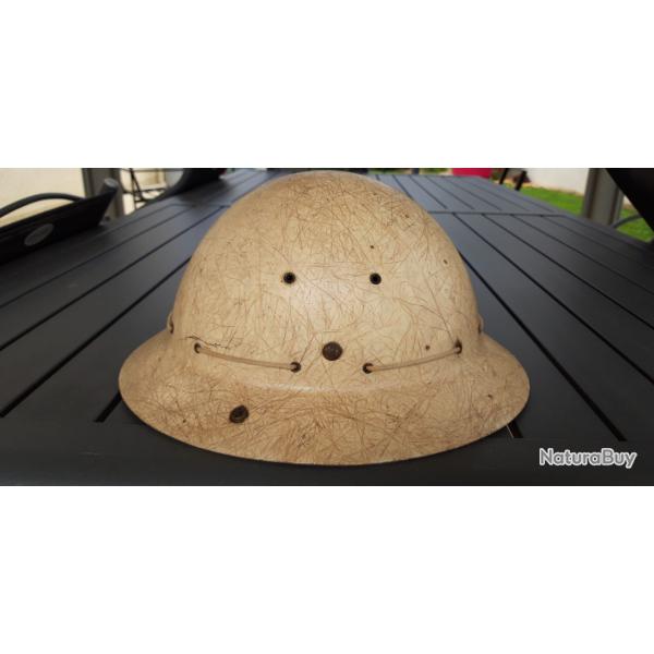 CASQUE VINTAGE ANCIEN DEFENSE PASSIVE OU CIVILE MANOVER France