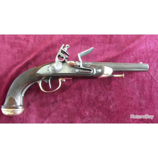 Beau pistolet d'officier modle 1816
