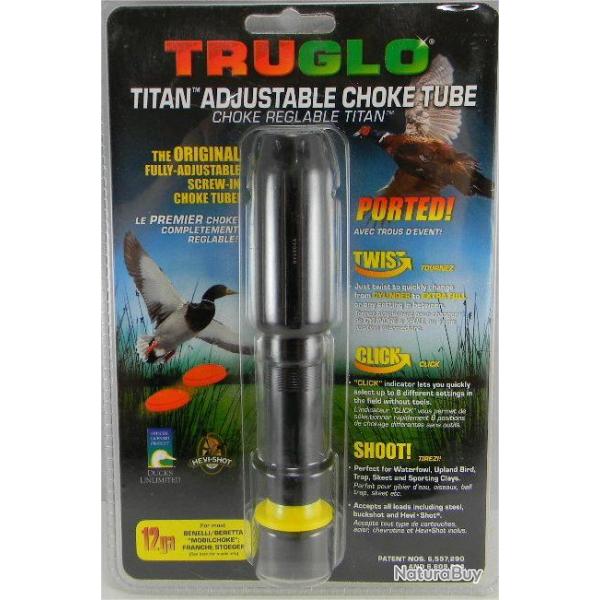 Truglo titan adjustable choke tube (benelli /beretta/franchi/stoeger)