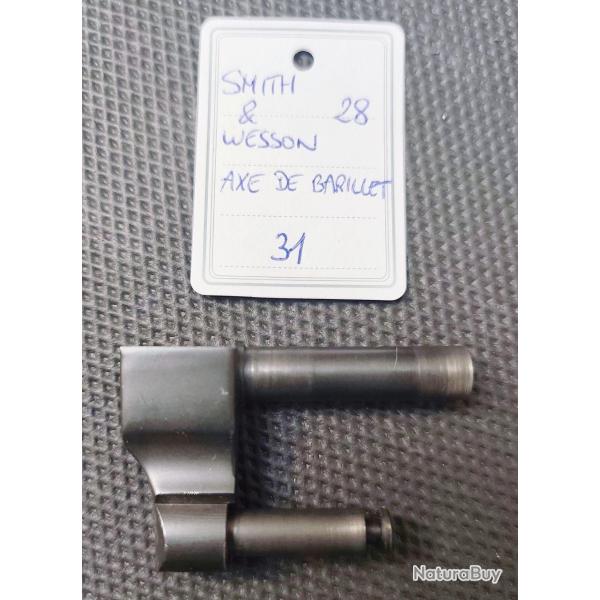PI�CE SMITH & WESSON MOD 28 - N FRAME - AXE DE BARILLET (PORTIERE)