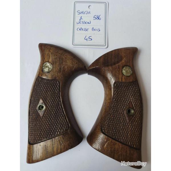 PI�CE SMITH & WESSON MOD 586 - L FRAME - CROSSE BOIS
