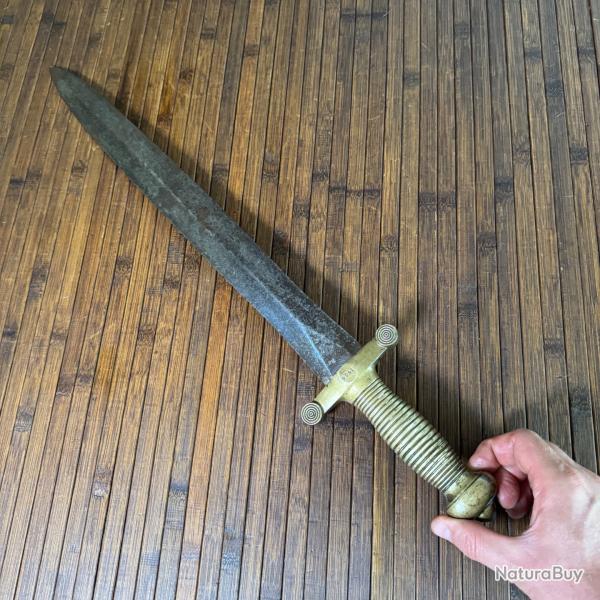 GLAIVE D'INFANTERIE 1831 KLINGENTHAL ? DIVERS POIN�ONS