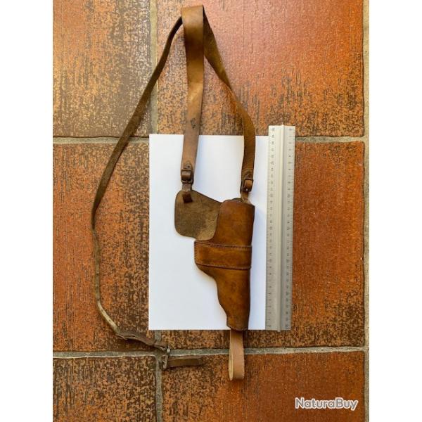 HOLSTER EN CUIR POUR PISTOLET 7.65