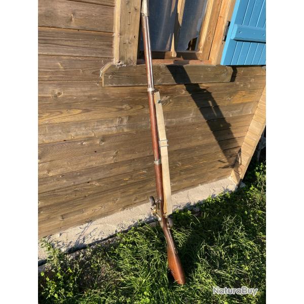 FUSIL ORIGINE 1822 � silex Manufacture de CHATELLERAUT, calibre 69