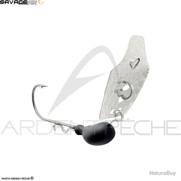 T�te plomb�e � palette SAVAGE GEAR Crazy blade jig head 5g