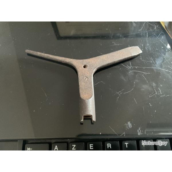 Rare tournevis � 3 branches pour fusils ordonnance suisse