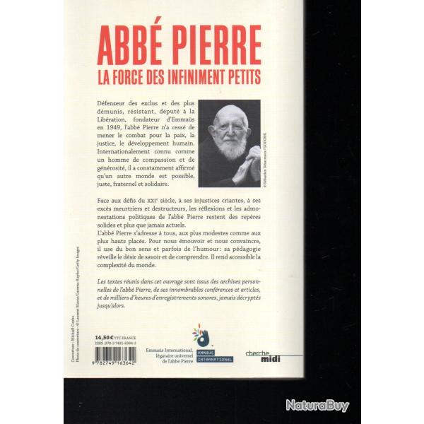 abb� pierre la force des infiniment petits