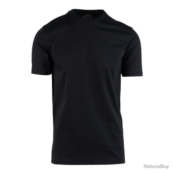 Tee shirt Heavy Duty coton biologique Couleur Noir