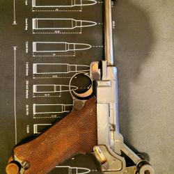 Pistolet Luger mod&egrave;le 1908 contrat portugais.